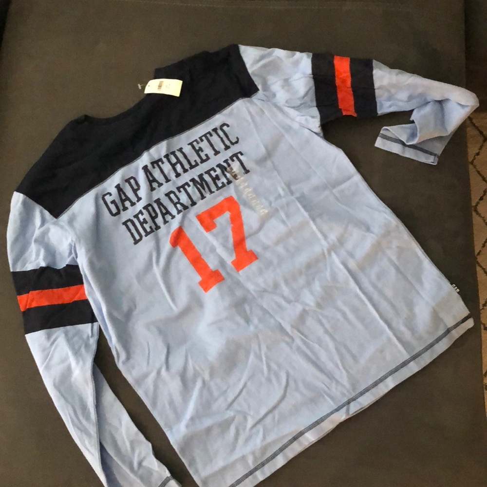 Vintage NWT Gap Kids Boys Jersey style long sleeve.